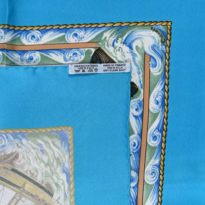 Hermes Silk Vive Le Vent Scarf 90 3 of 3