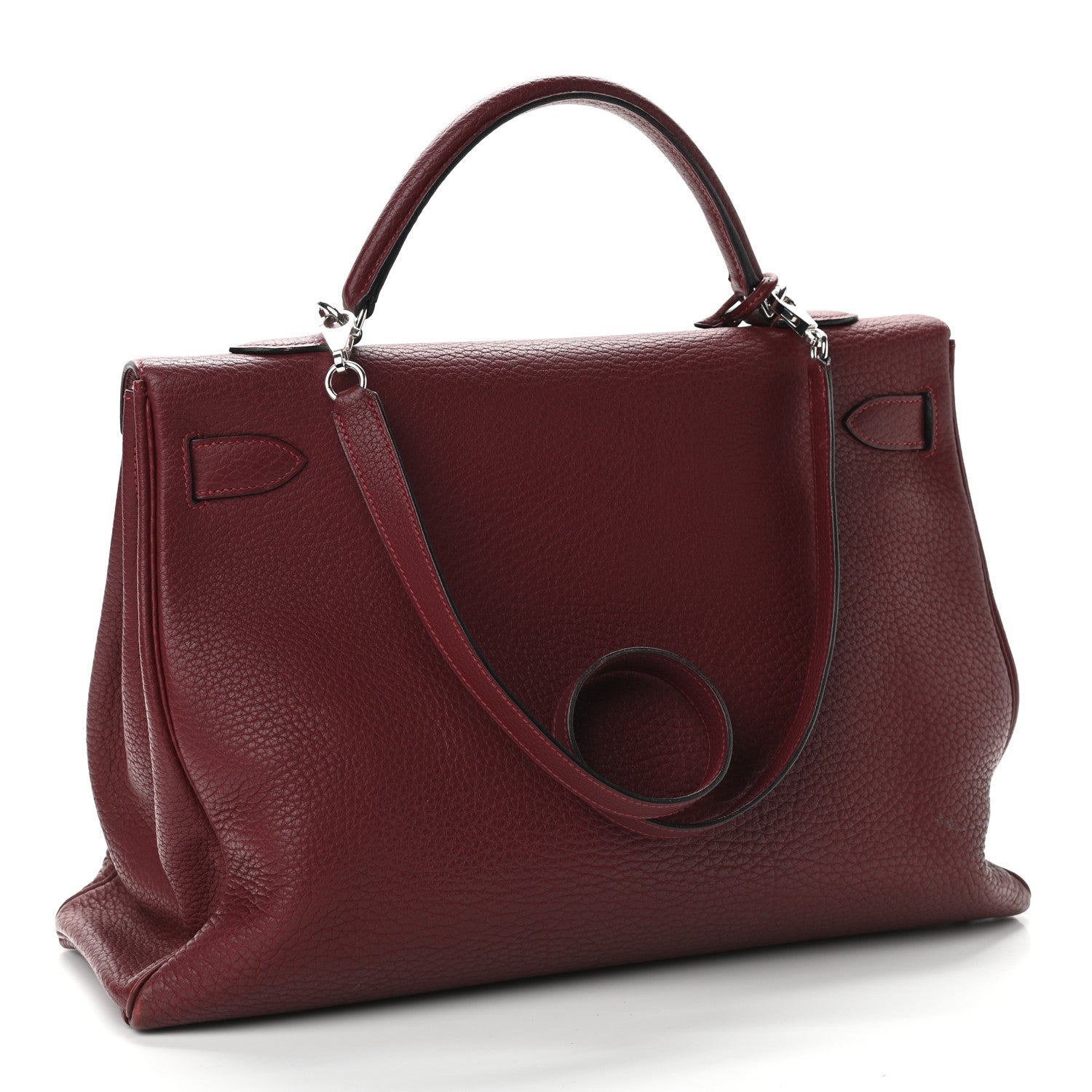 Hermes Fjord Kelly Retourne 40 Rouge H 3 of 31