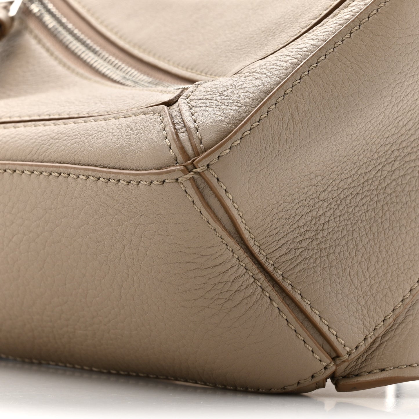 Calfskin Mini Puzzle Bumbag Sand