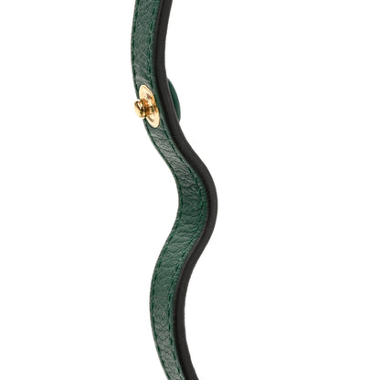 Gucci Roxy Calfskin Blondie Chain Shoulder Flap Bag Emerald 11 of 12