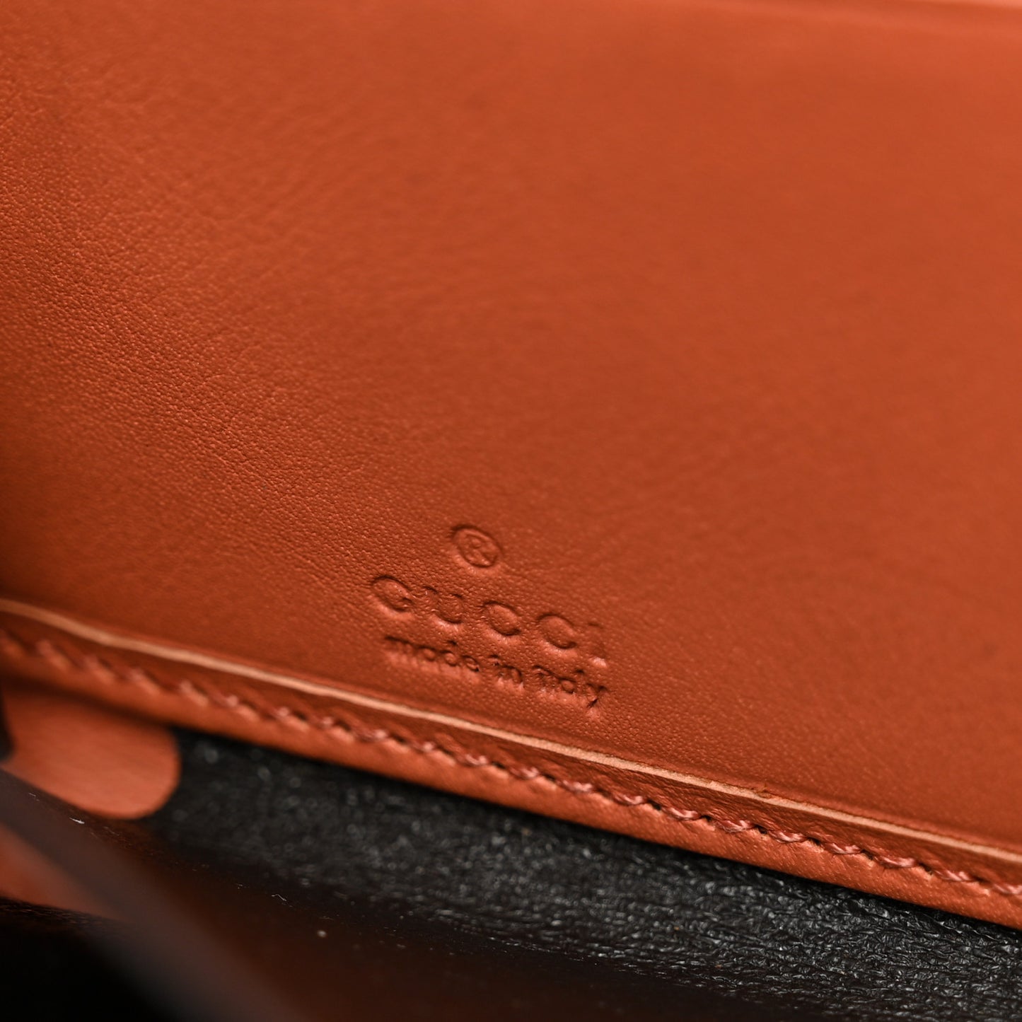 Crocodile Soho Zip Around Wallet Orange