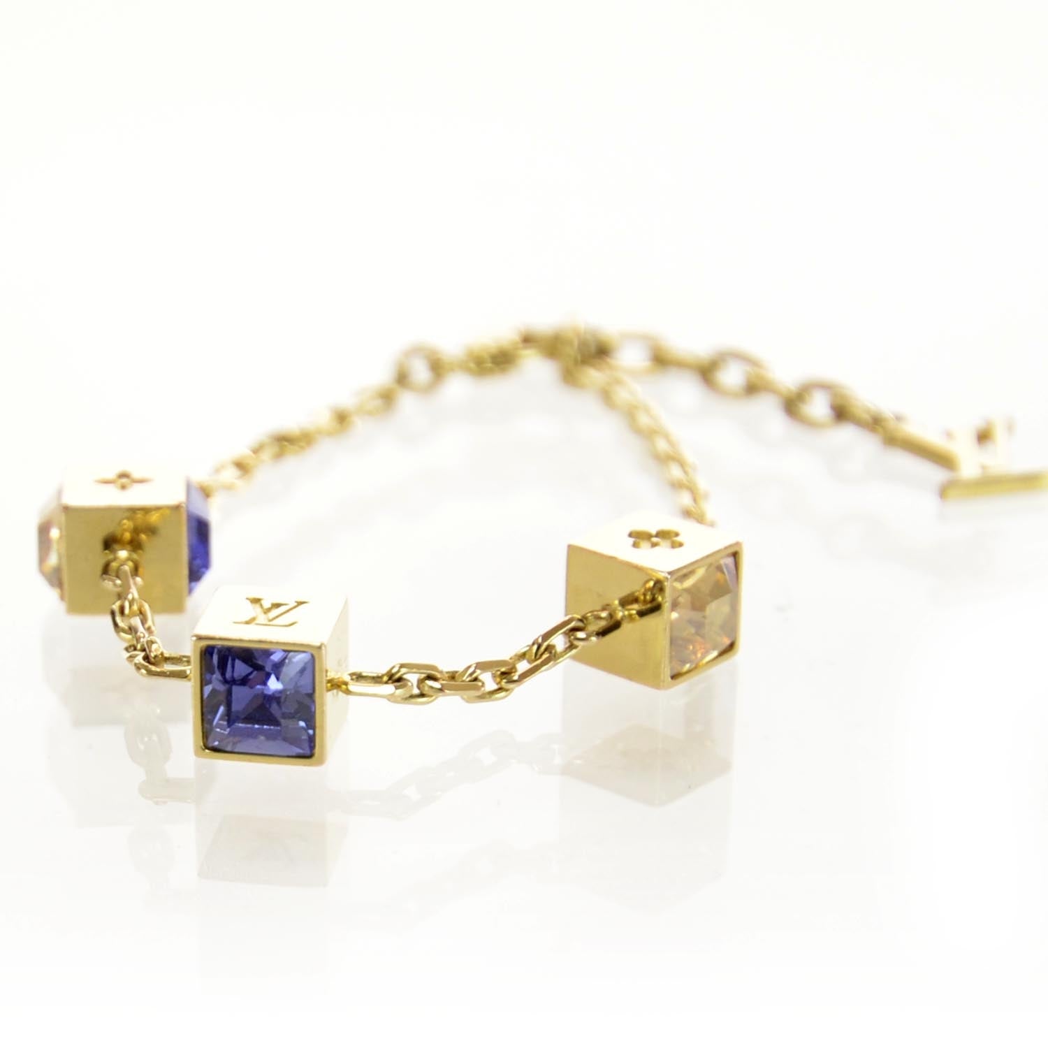 Louis Vuitton Swarovski Gamble Bracelet Azur 1 of 5