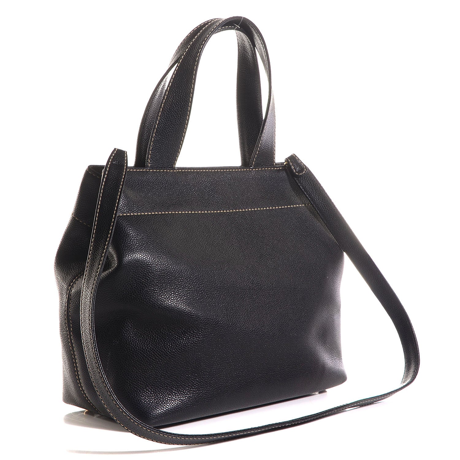 Chanel Caviar Medium Shopper Tote Black 3 of 8