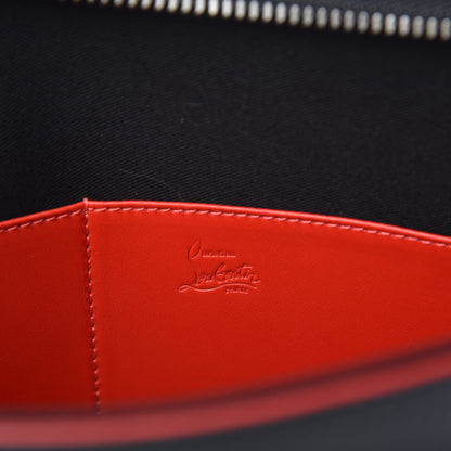 Christian Louboutin Calfskin Spiked Large Trictrac Portfolio Bag Black 13 of 15