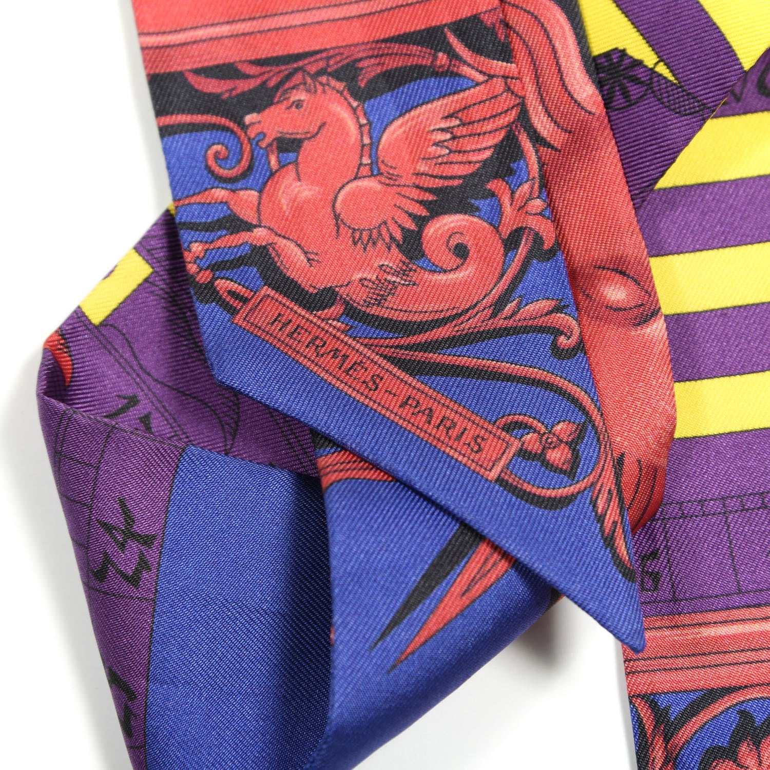 Hermes Silk Astrologie Twilly 3 of 3