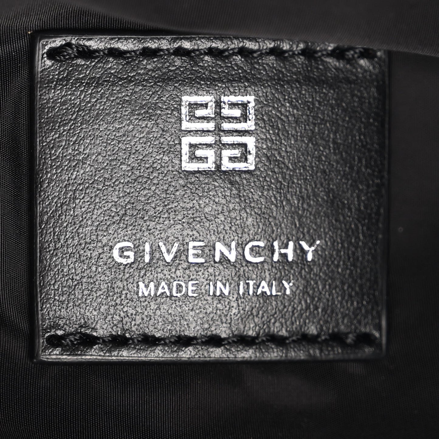 Nylon G-Zip Bum Bag Black