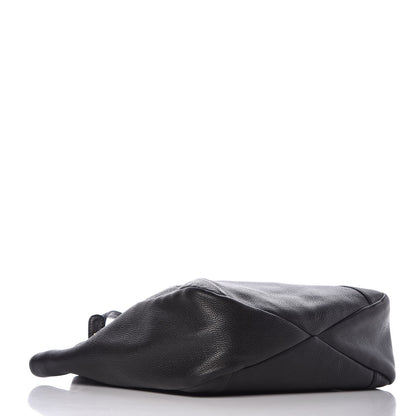 Gucci Pebbled Calfskin Greenwich Tote Black 4 of 9