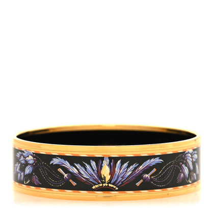 Hermes Enamel Printed Medium Brazil Bracelet 65 1 of 5