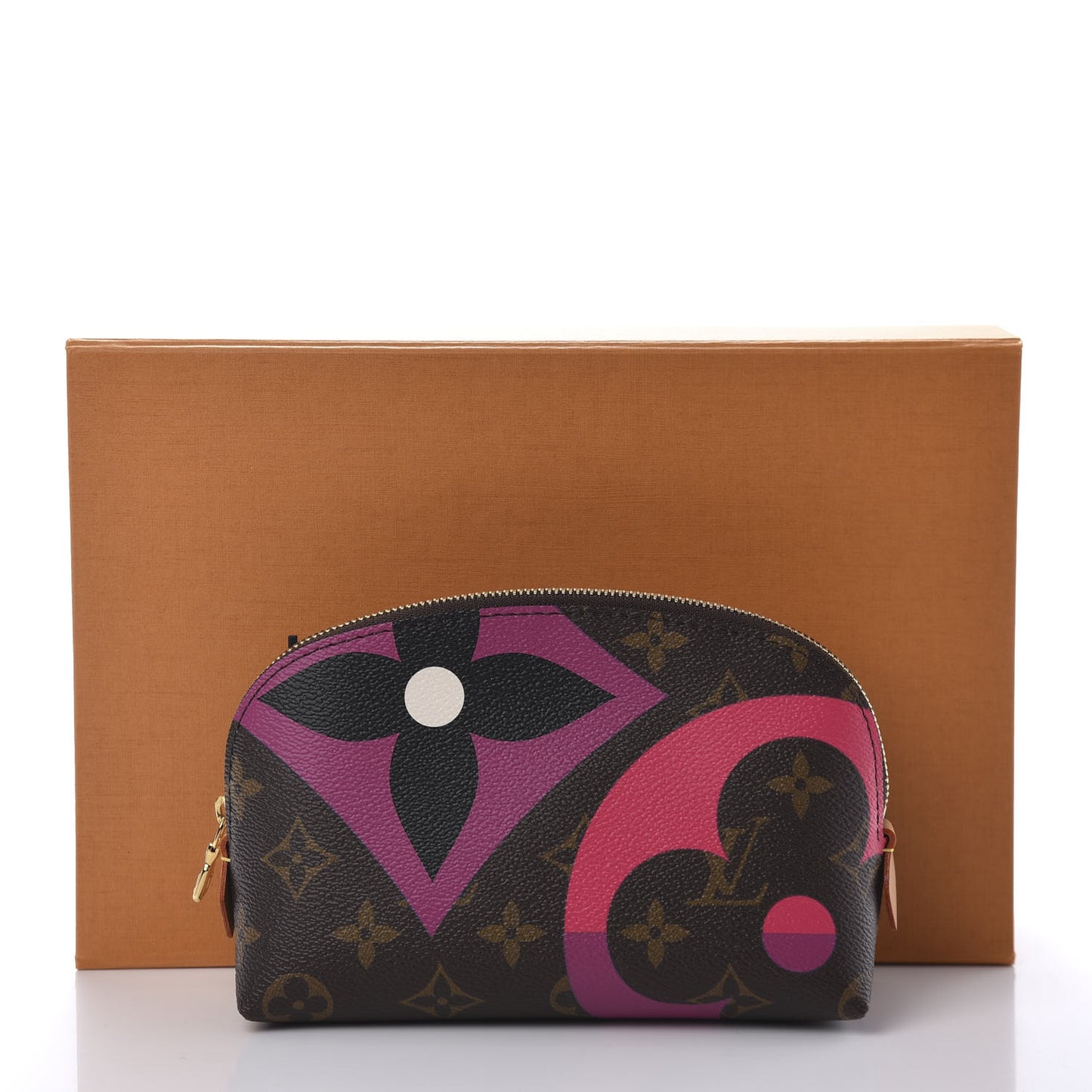 Monogram Game On Cosmetic Pouch