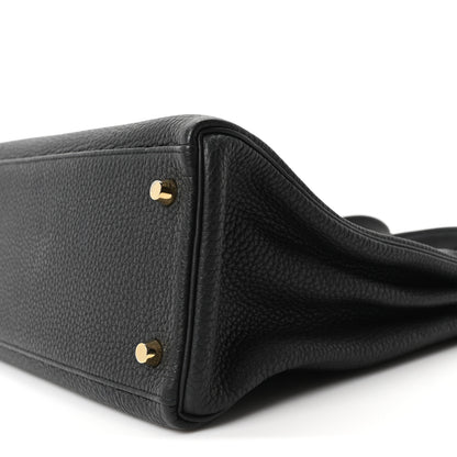 Hermes Togo Kelly Retourne 32 Black 9 of 9