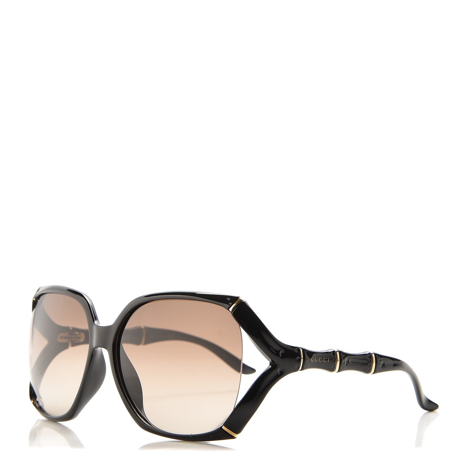 Gucci Bamboo Effect Sunglasses 3508/S Black 1 of 7