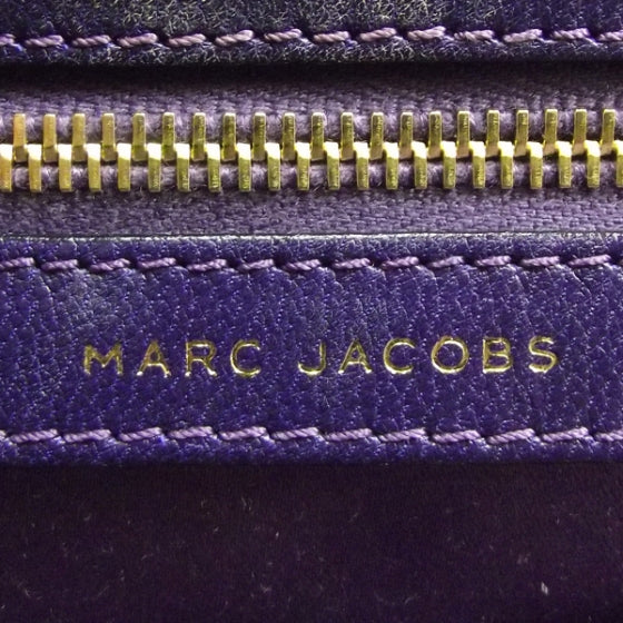 Marc Jacobs Leather St Marks Stam Purple 7 of 8