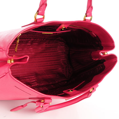 Prada Saffiano Lux Large Tote Peonia 5 of 7