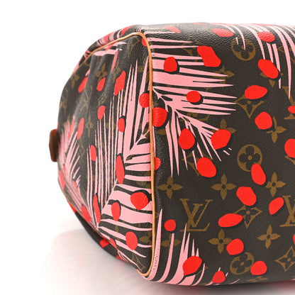Louis Vuitton Monogram Jungle Dots Speedy 30 Sugar Pink Poppy 8 of 9