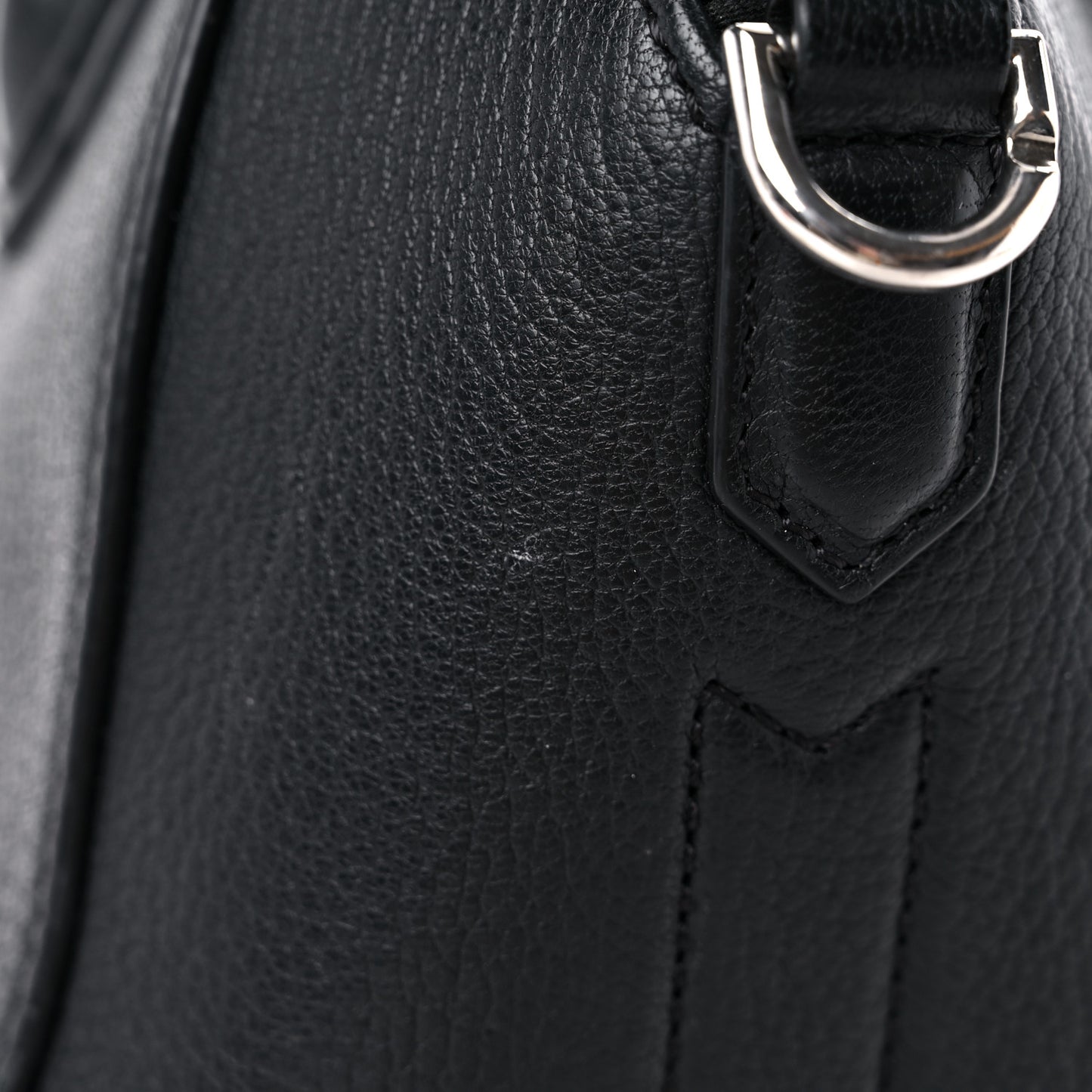 Sugar Goatskin Mini Antigona Black