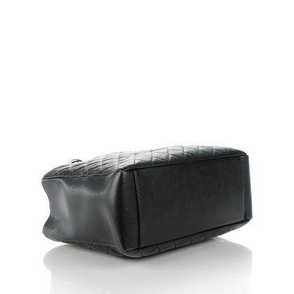 Chanel Caviar Quilted Grand Shopping Tote GST Black 4 of 7