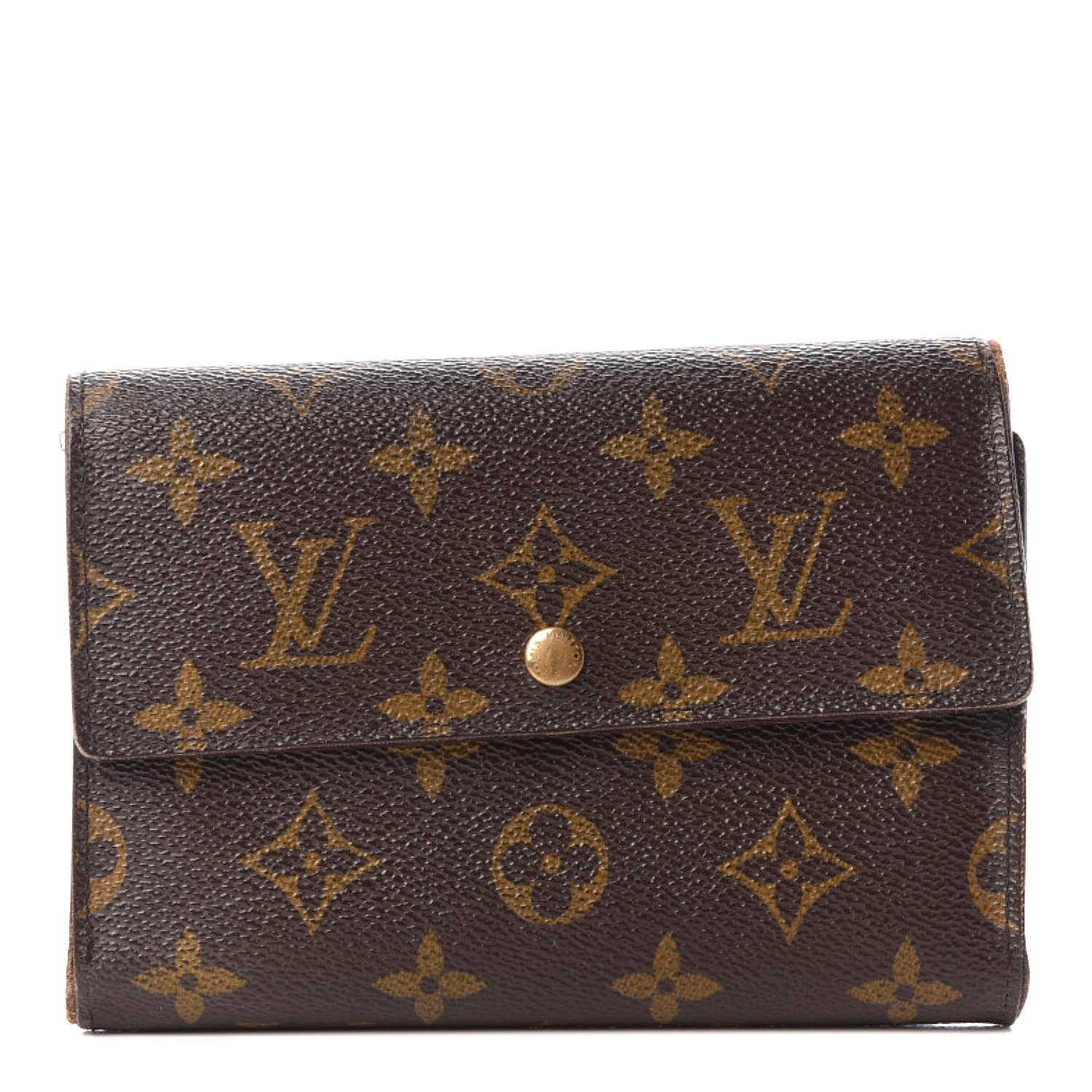 Louis Vuitton Monogram Porte Tresor Etui Papiers Wallet 1 of 6