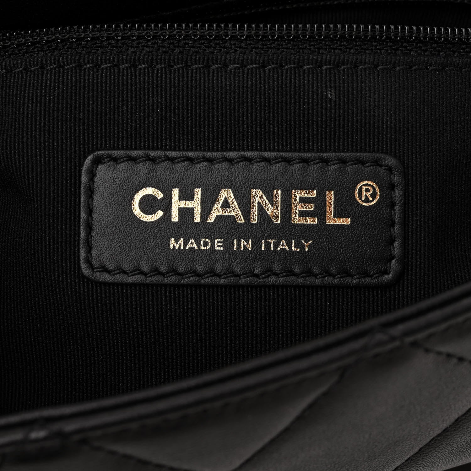 Chanel Lambskin Metal Quilted Mini Top Handle Square Flap Black 6 of 12