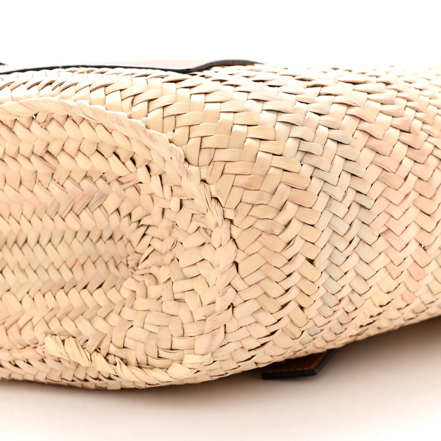 Loewe Raffia Basket Tote Bag Natural Tan 9 of 9