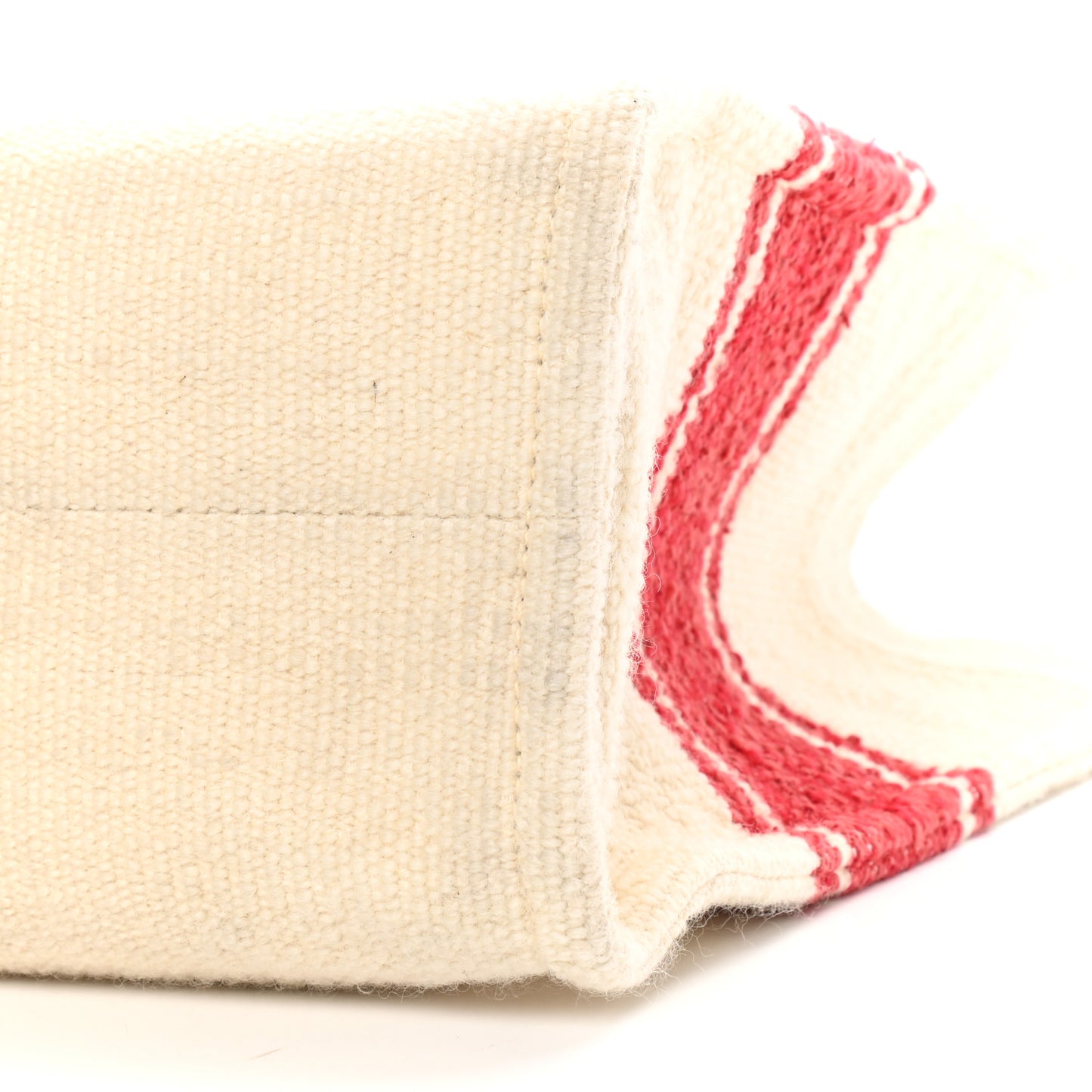 Plein Soleil Textile Calfskin Horizontal Cabas