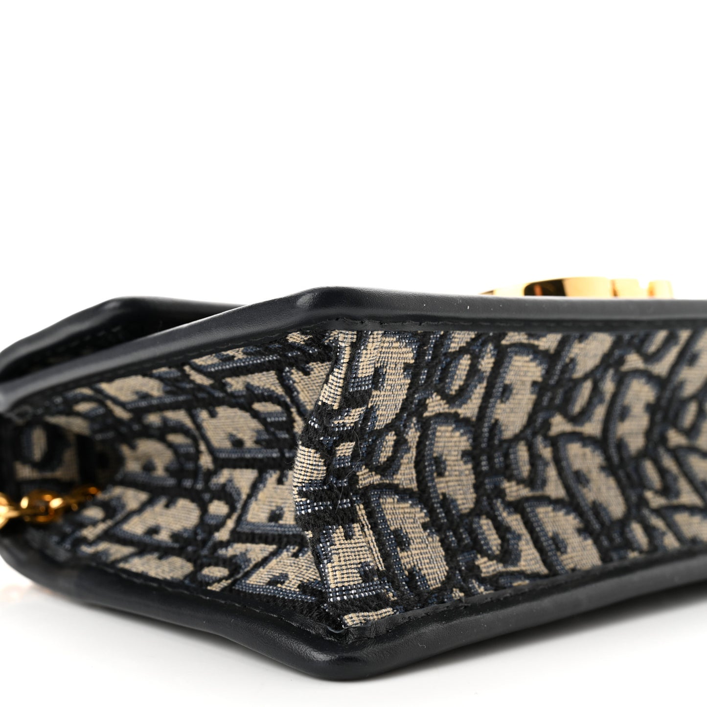 Oblique 30 Montaigne East West Chain Flap Bag Blue