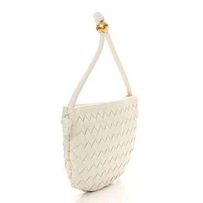 Bottega Veneta Nappa Intrecciato Medium Turn Pouch White 3 of 10