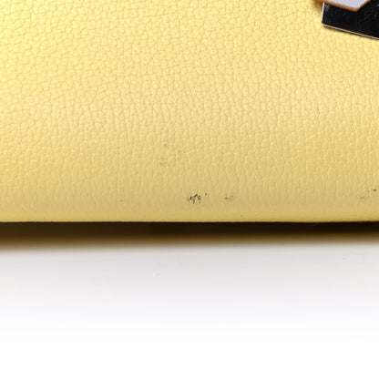 MCM Grained Calfskin Medium Milla Tote Custard Yellow 9 of 9