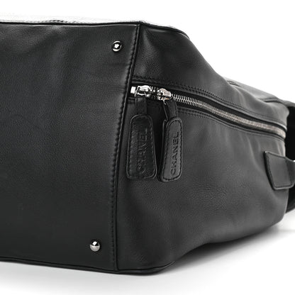 Chanel Lambskin Timeless CC Duffle Bag Black 10 of 10