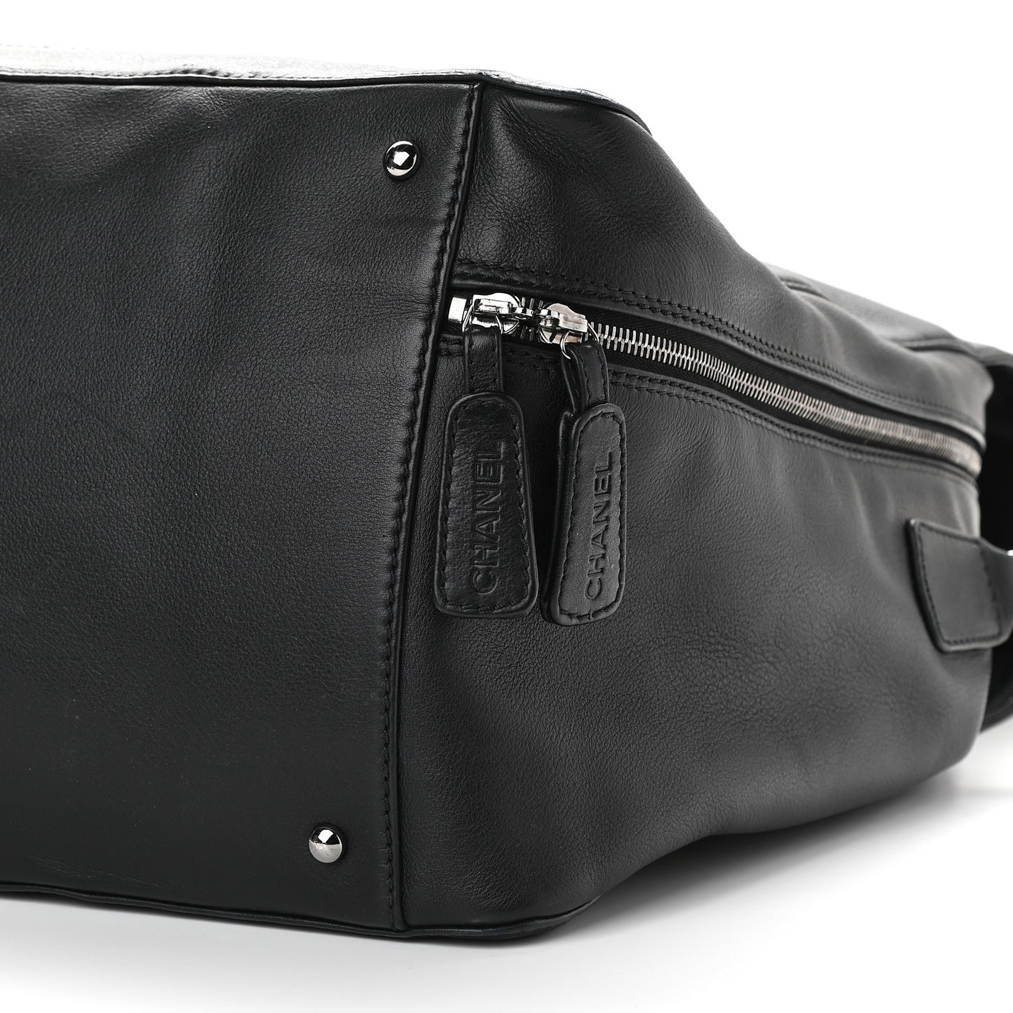 Lambskin Timeless CC Duffle Bag Black