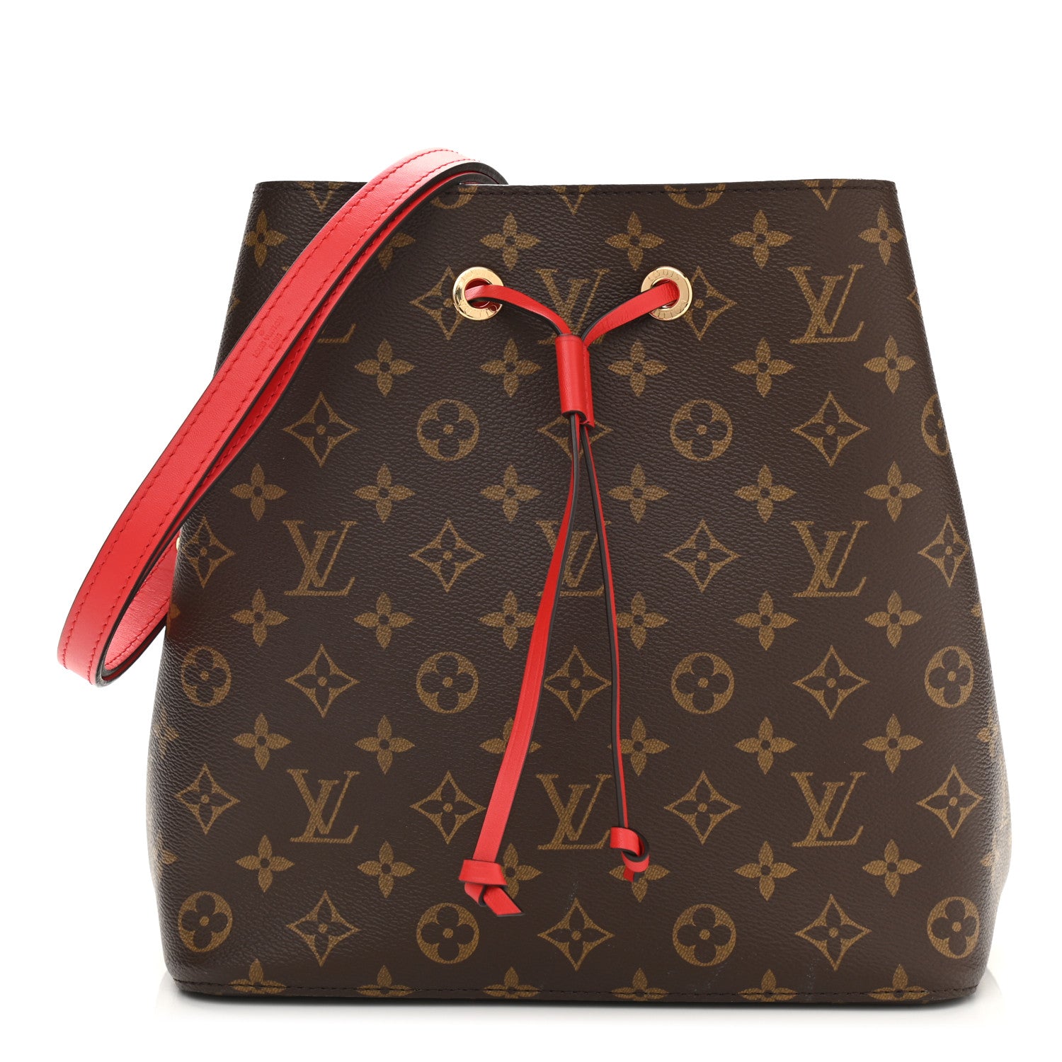 Louis Vuitton Monogram Neonoe MM Coquelicot 1 of 9