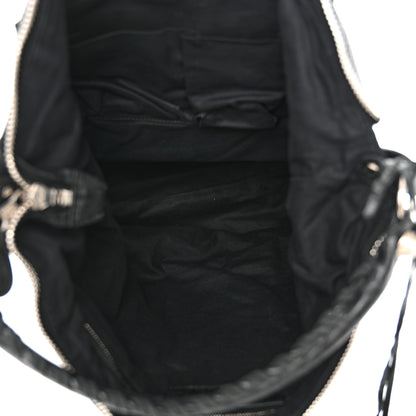 Balenciaga Agneau Giant 12 Silver Hardware Day Hobo Black 6 of 13