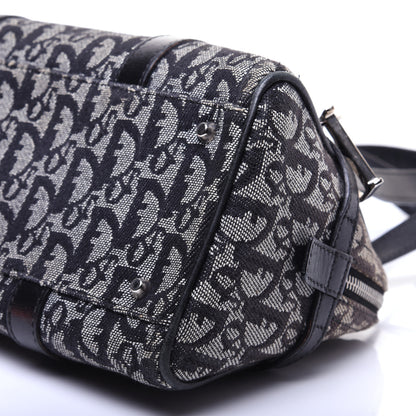 Christian Dior Denim Monogram Charms Shoulder Bag Black 7 of 14