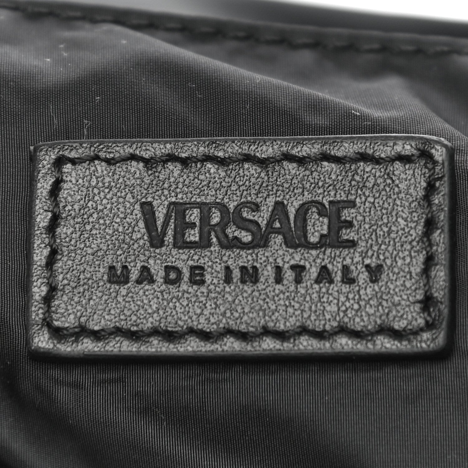 Versace Nylon Palazzo Medusa Backpack Black 6 of 10