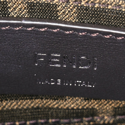 Fendi Plexiglass Logo Embossed Mini By The Way Top Handle Boston Bag Soft Berry 6 of 10