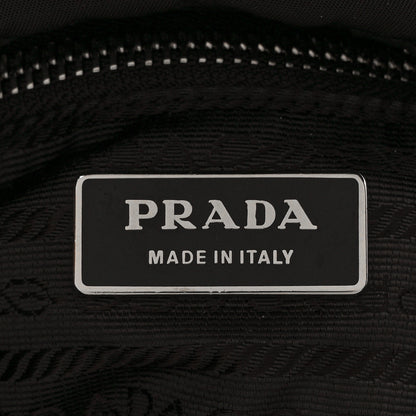 Prada Tessuto Vela Saffiano Flap Shoulder Bag Brown 5 of 8