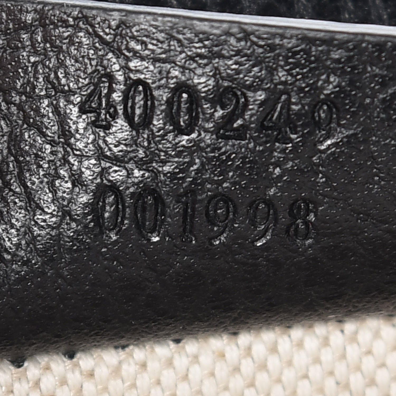 Gucci Pebbled Calfskin Small Dionysus Shoulder Bag Black 9 of 9