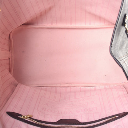 Louis Vuitton Damier Ebene Neo Neverfull MM Rose Ballerine 5 of 8