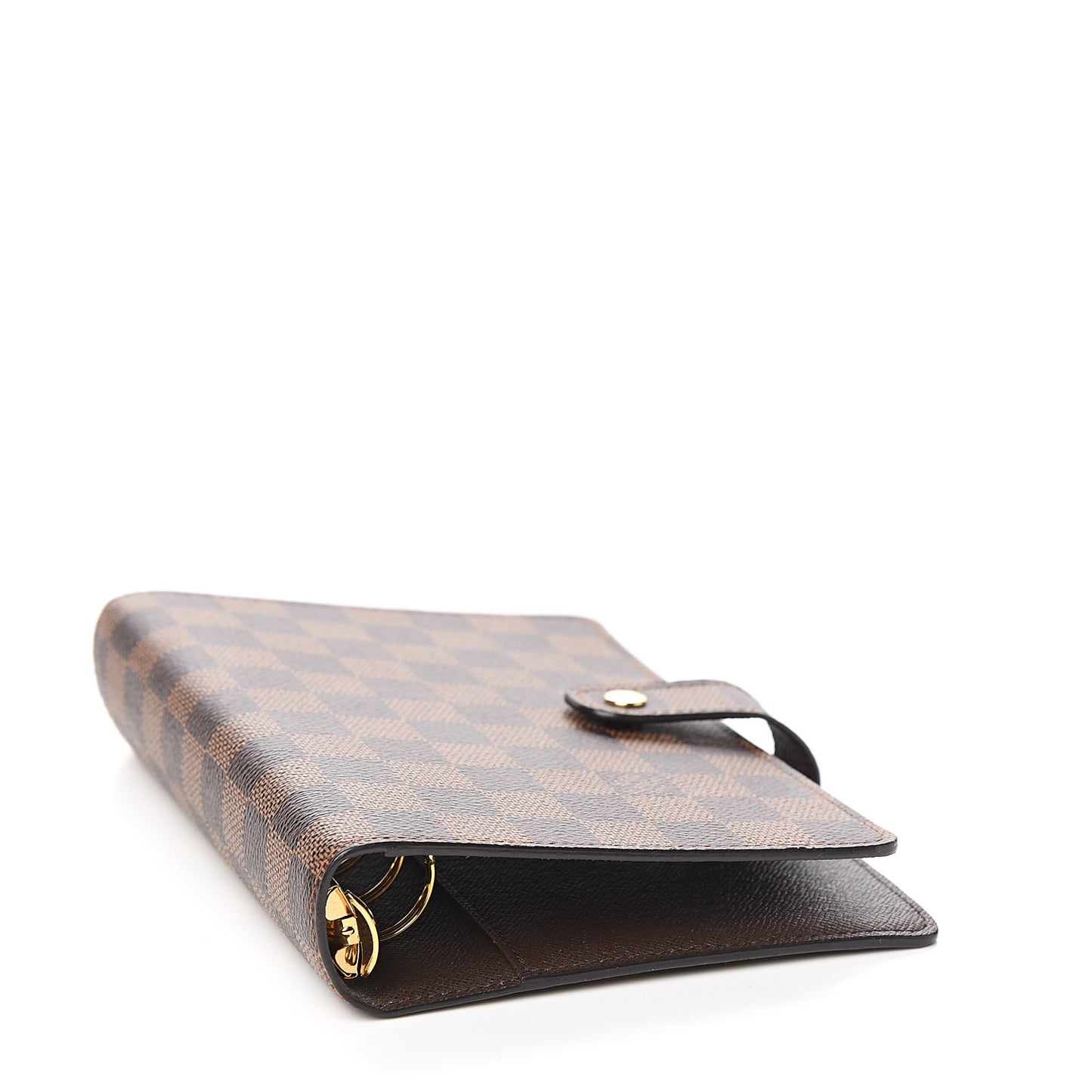 Damier Ebene Medium Ring Agenda Cover