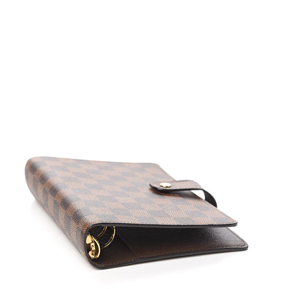 Louis Vuitton Damier Ebene Medium Ring Agenda Cover 3 of 7