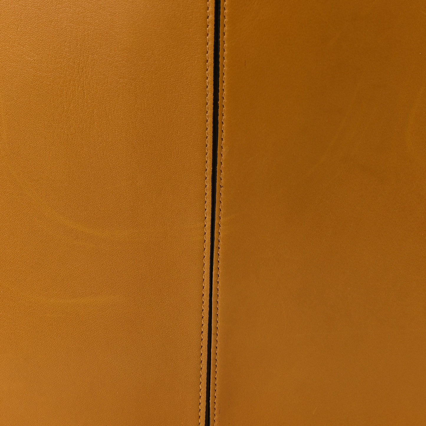 Supple Natural Calfskin Medium Tri-Fold Bag Ocre
