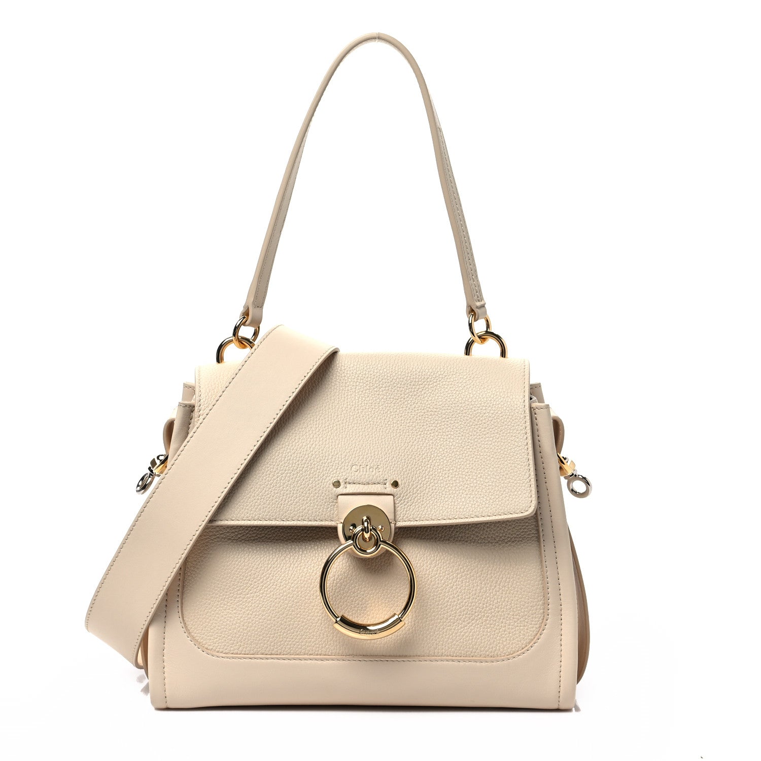Chloe Calfskin Small Tess Day Bag Sweet Beige 1 of 7