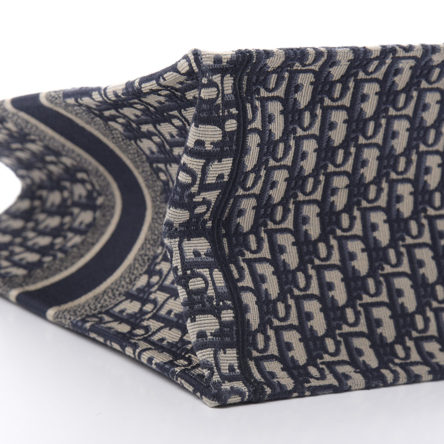 Christian Dior Oblique Book Tote Blue Multicolor 9 of 10