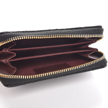 Chanel Caviar Quilted Zip Coin Purse Black 5 of 7
