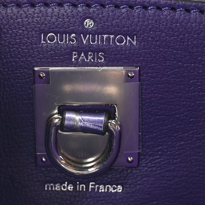 Louis Vuitton Alligator Goatskin Mini City Steamer Purple Yellow 6 of 9