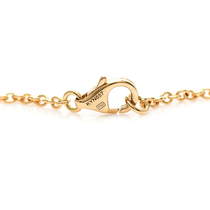 Cartier 18K Yellow Gold Interlocking LOVE Necklace 5 of 5
