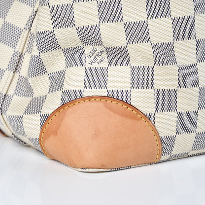 Louis Vuitton Damier Azur Hampstead MM 14 of 19