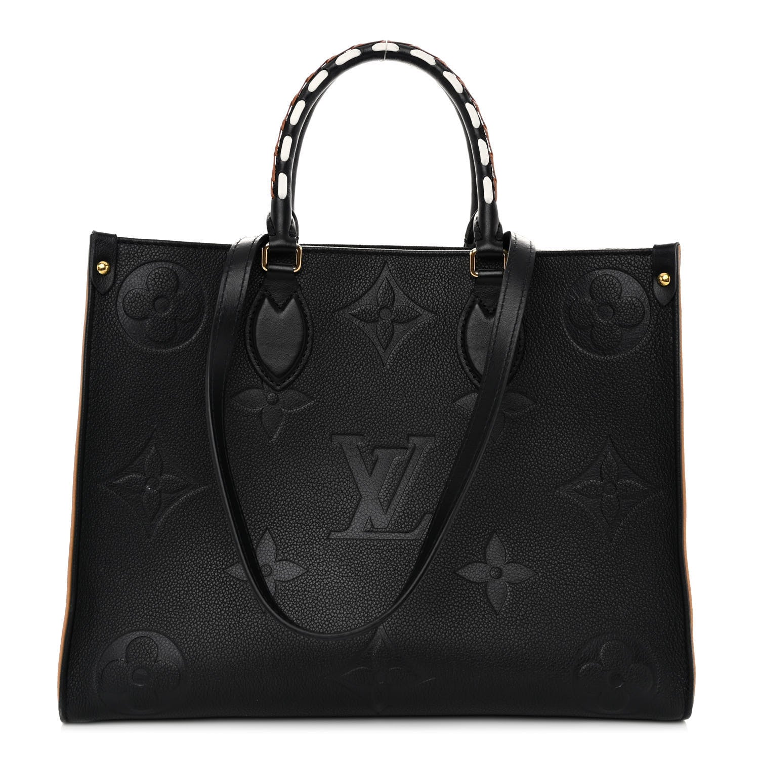 Louis Vuitton Empreinte Monogram Giant Wild At Heart Onthego MM Black 1 of 10