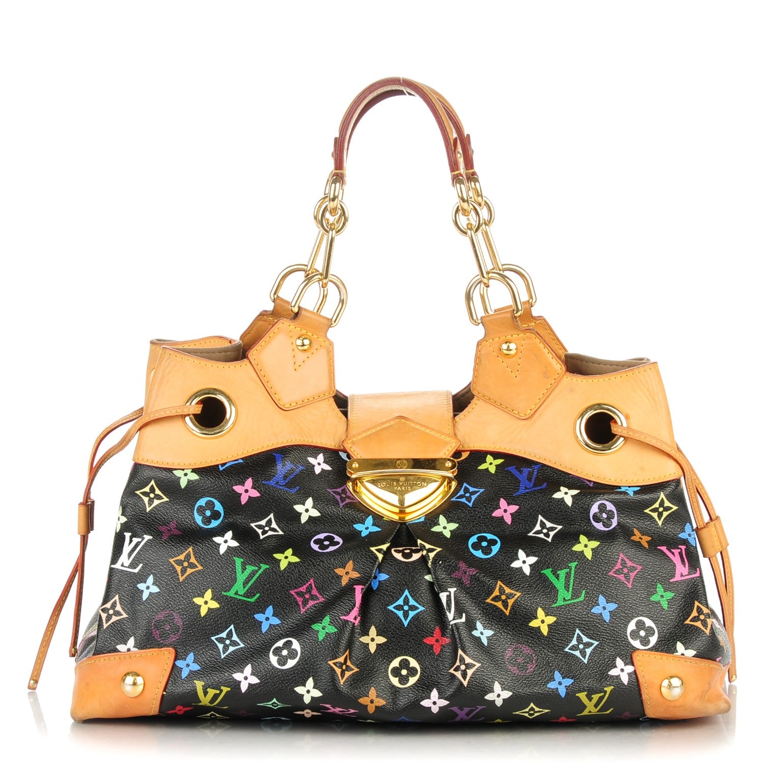 Louis Vuitton Monogram Multicolor Ursula Black 1 of 12
