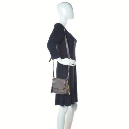 Tom Ford Calfskin Mini Jennifer Crossbody Bag Grey 2 of 11