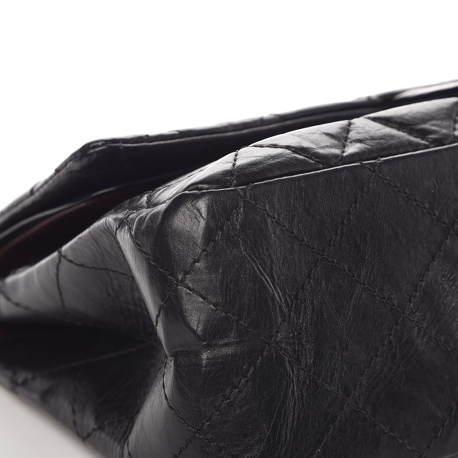 Chanel Aged Calfskin Quilted 2.55 Reissue 227 Flap Black 6 of 10